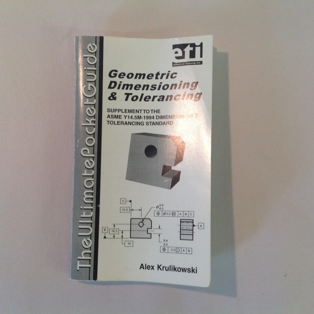 Vintage 1996 ETI Geometric Dimensioning & Tolerancing Ultimate Pocket Guide