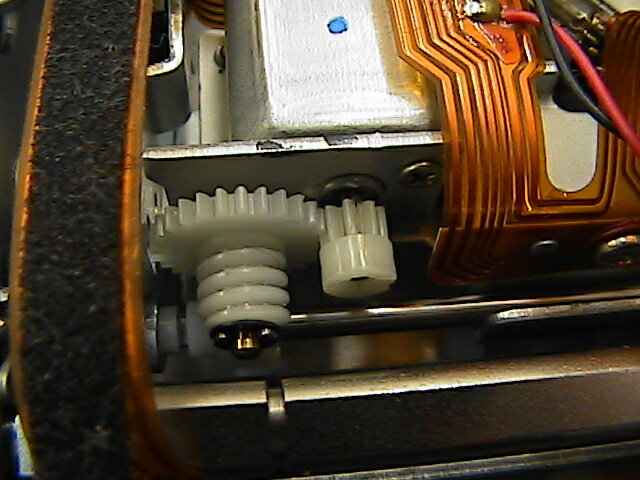 Bose LS20 CD player load motor replacement gear