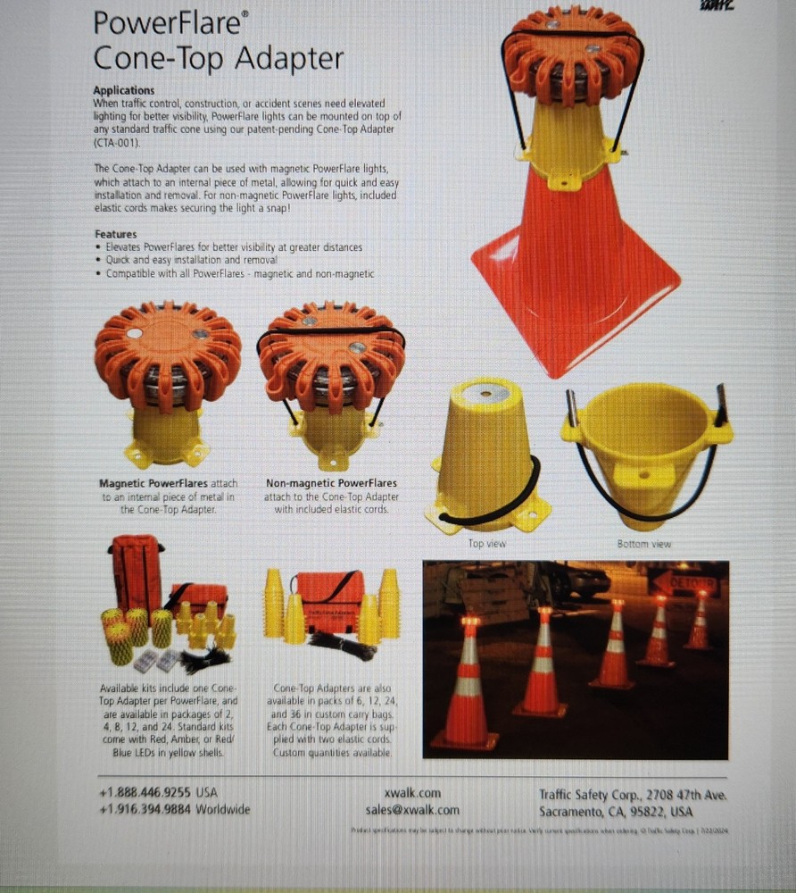 PowerFlare- Cone Topper