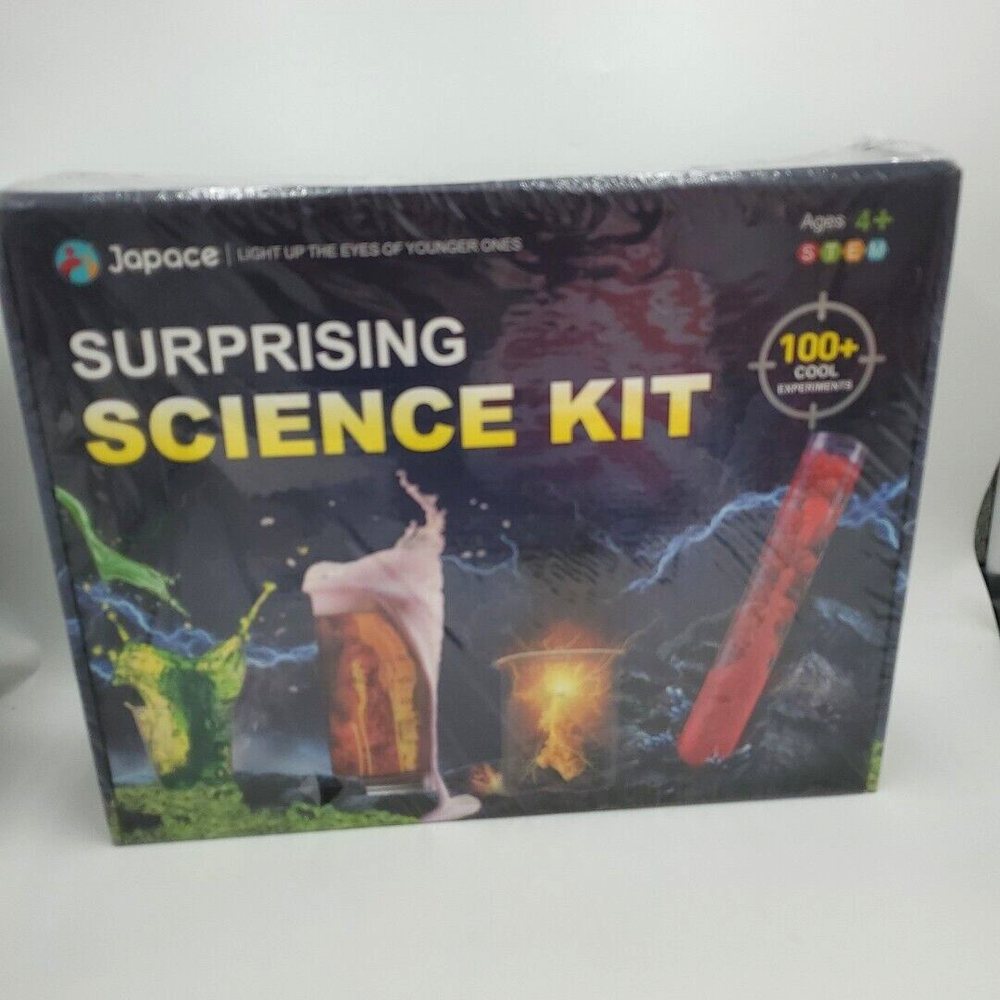 Japace Surprising Science Kit 100+ Cool Experiments New STEM 4+