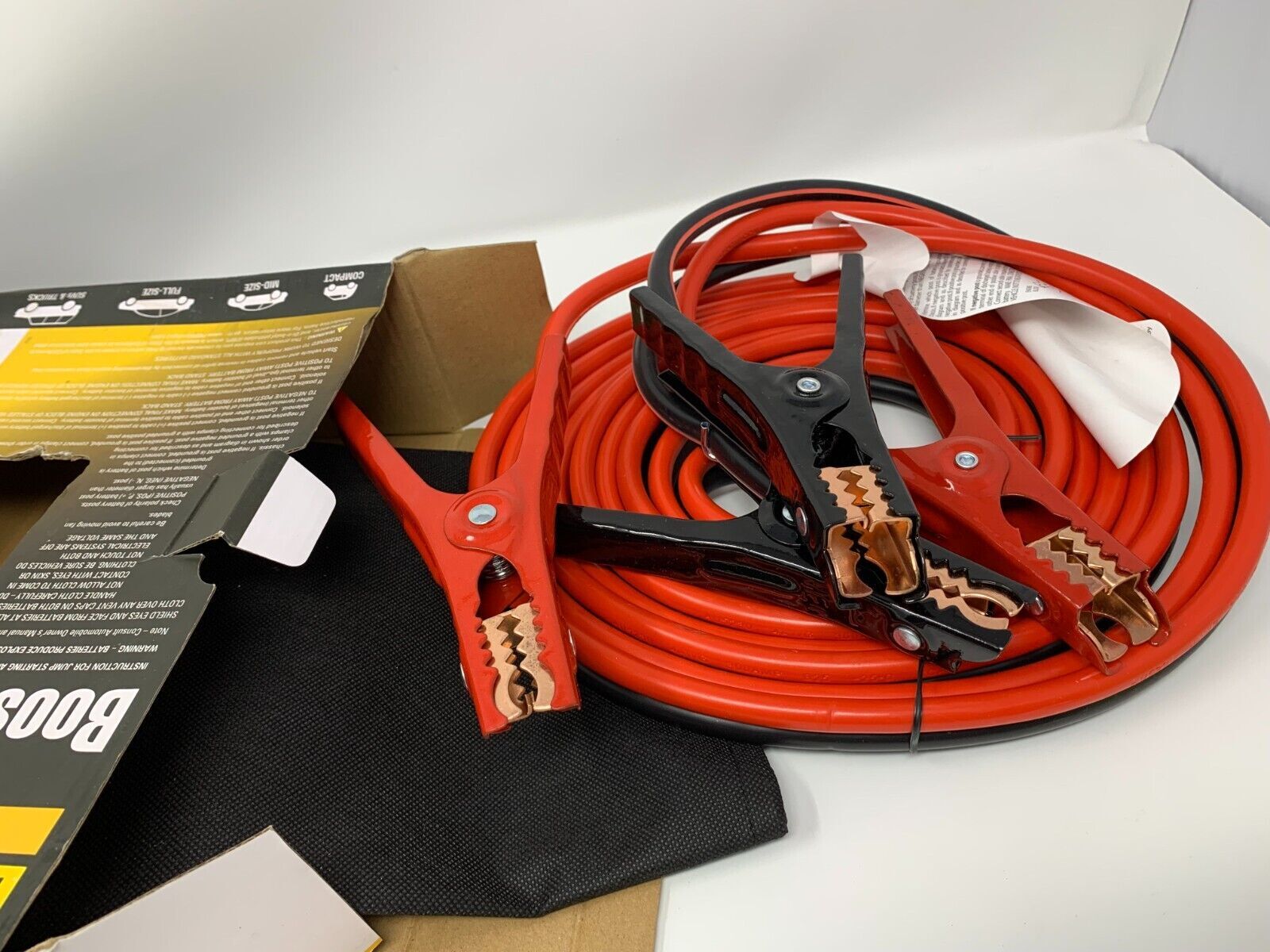 Everstart Maxx 20 Foot 4-Gauge Booster Jump Cables