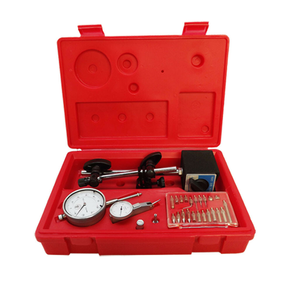 4 Pc MP Inspection Combo Set Dial Indicator Test Indicator 22 Point Set