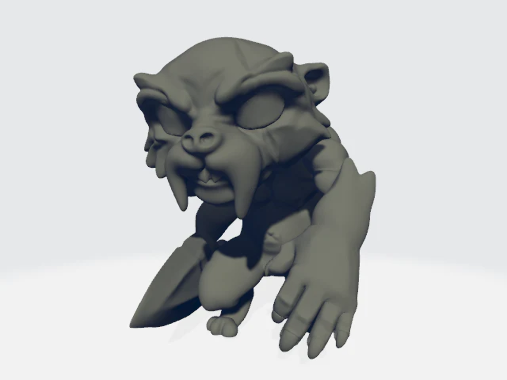 Monstero - Gnoll Stabber