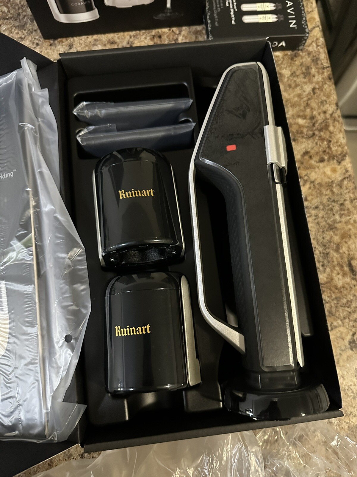Ruinart Coravin Sparkling Wine Preservation System