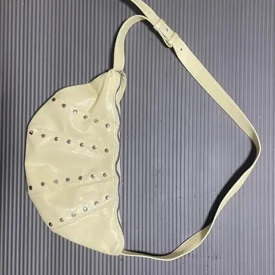 Lemon Studded Shoulder Bag, Unique Design, Adjustable Strap