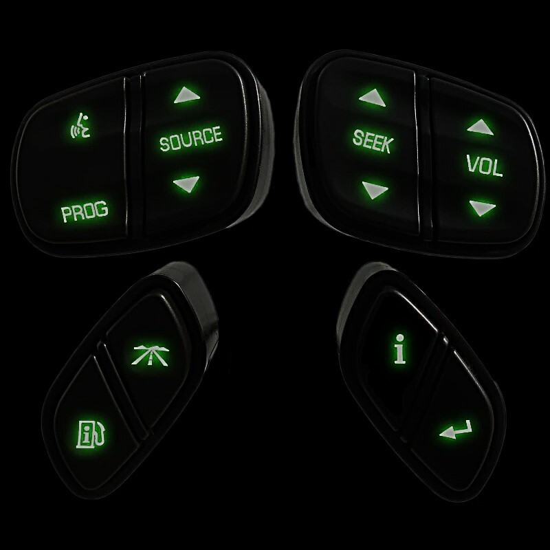 GM Steering Wheel Switch Control Buttons Bulb to LED Upgrade Kit Easy DIY