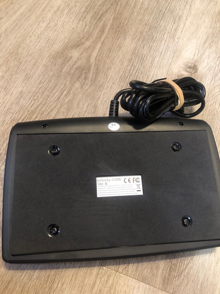 VEC Infinity-3 USB Foot Pedal 3-Button Transcription Controller IN-USB-3 Tested
