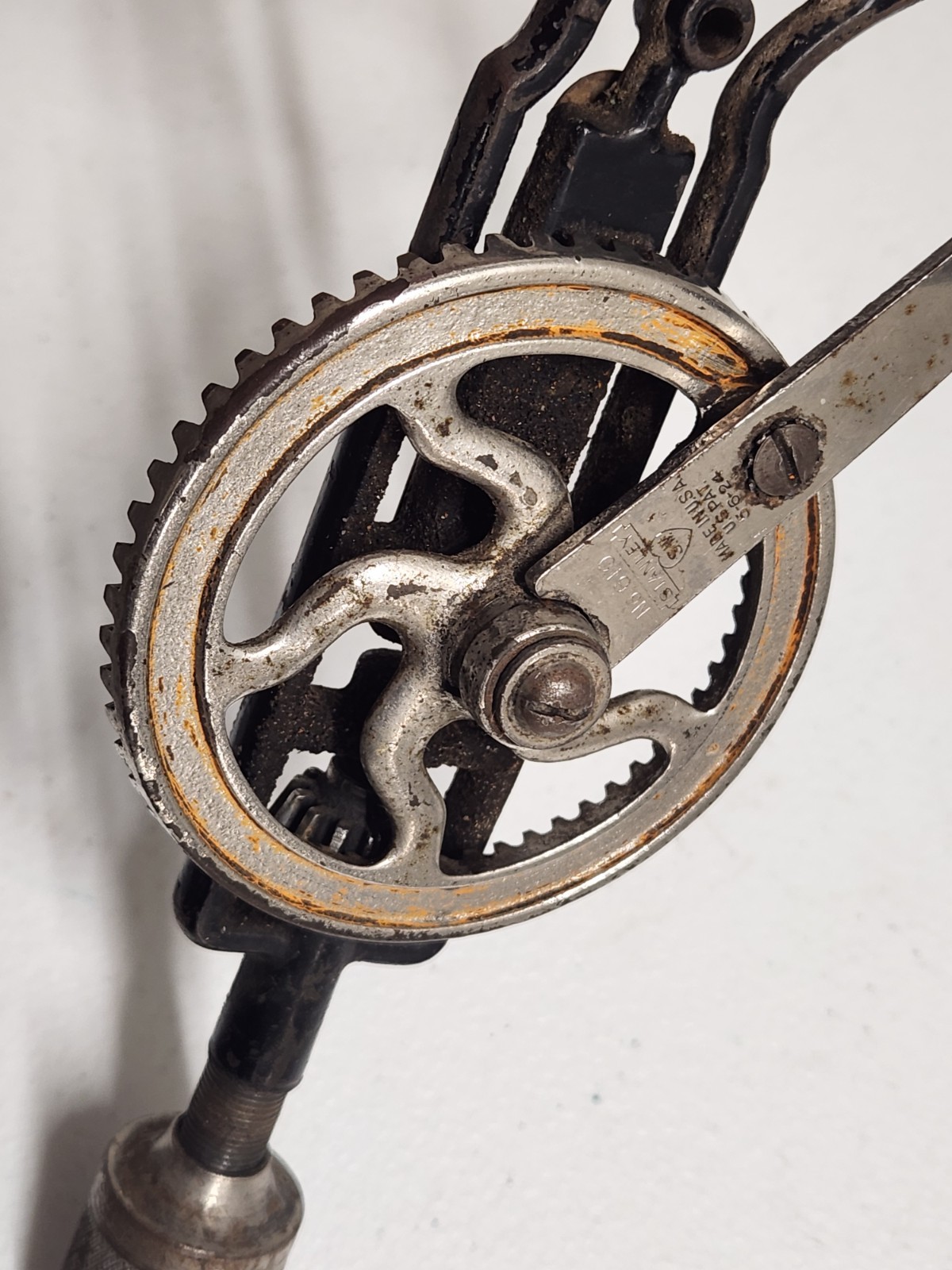 Vintage Stanley Tools No. 610 Pistol Grip Hand Drill (Sweetheart)