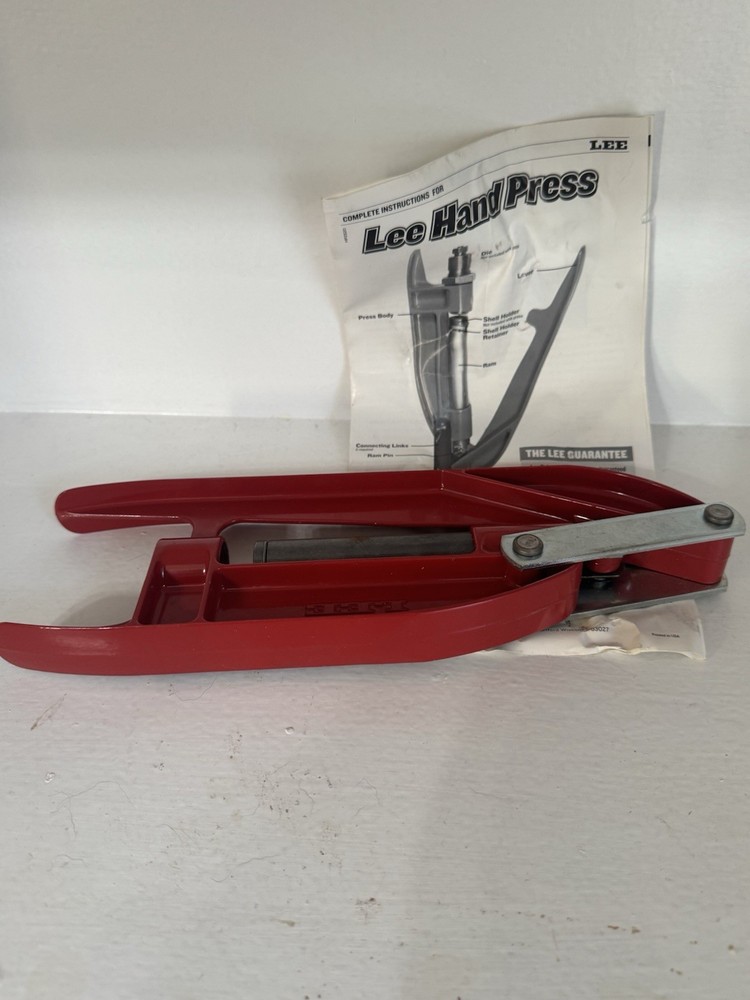 Lee Reloading dies, molds, and hand press