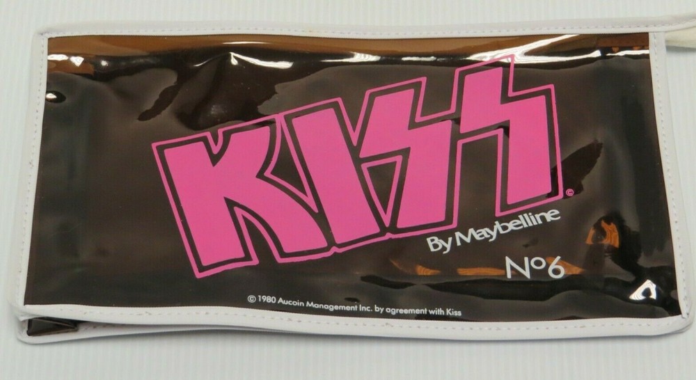 KISS AUSTRALIAN MAKEUP BAG #6 1980 AUCOIN