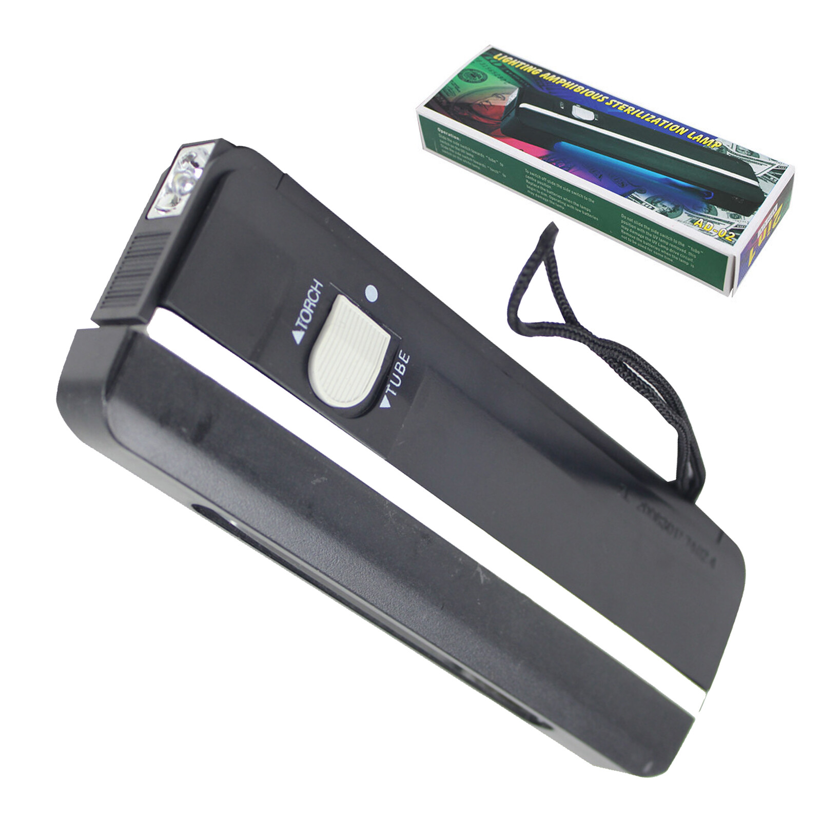 254nm Light Ultraviolet UV ShortWave & Lamp for Fluorescence Stamps &Banknote US