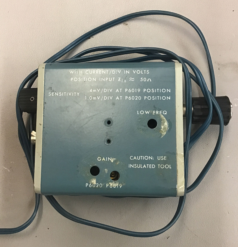 Tektronix P6020 Type 134 Current Probe Amplifier with Current Probe (B371)