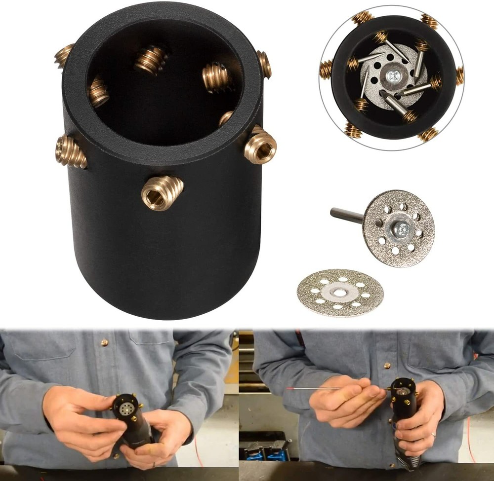 For TIG Welding GR-12 Tungsten Grinder & Sharpener Multi-Angle Offsets Head Tool