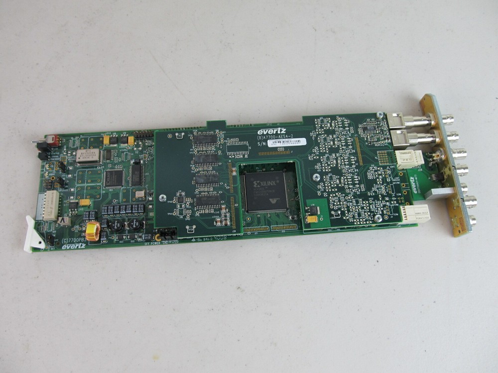 Evertz 7720AE4 SD-SDI 4 Channel AES Embedder