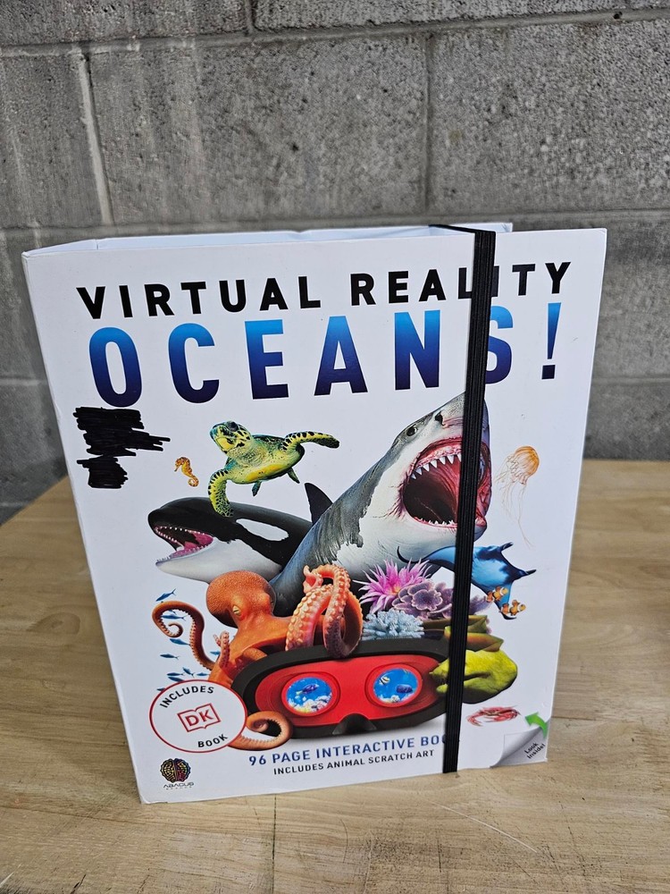 Virtual Reality Oceans 96 Page Interactive Book