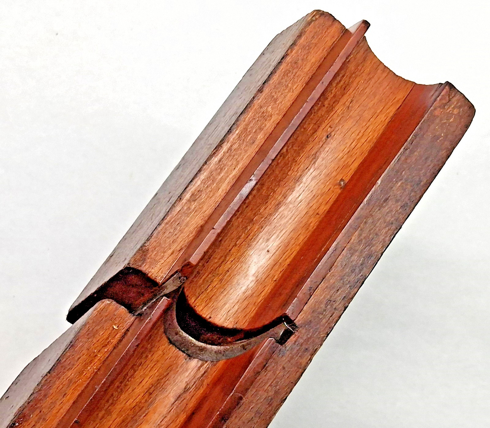 Wooden Hollow Wood Plane, C.W. HOLDEN Woodworkers Molding Plane