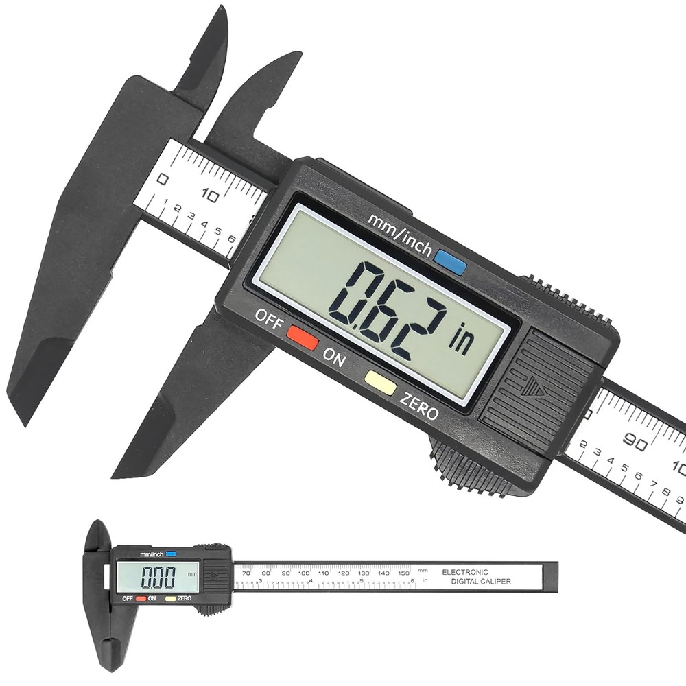 Electronic Digital Caliper, Plastic Vernier Caliper, Caliper Measuring Tool with