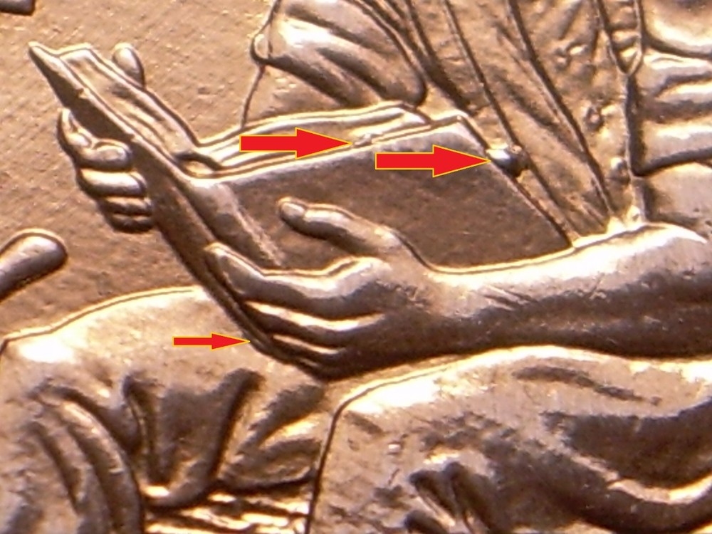 2009 Lincoln cent  WDDR - 009 error
