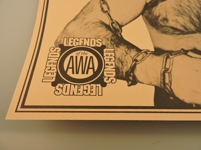 AWA Wrestling Poster World Champions 1961-1989-The Crusher, Vern Gagne, Mr. M