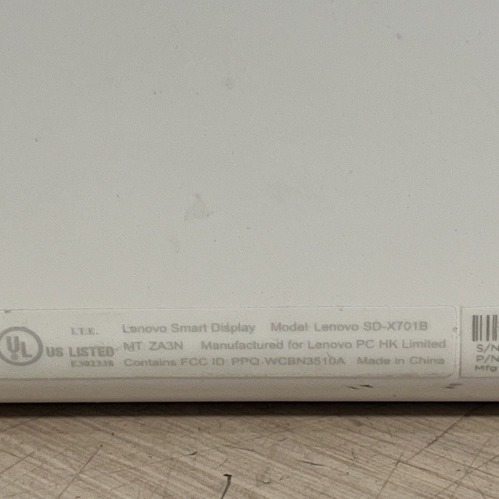 LENOVO 10" SMART DISPLAY SD-X701B