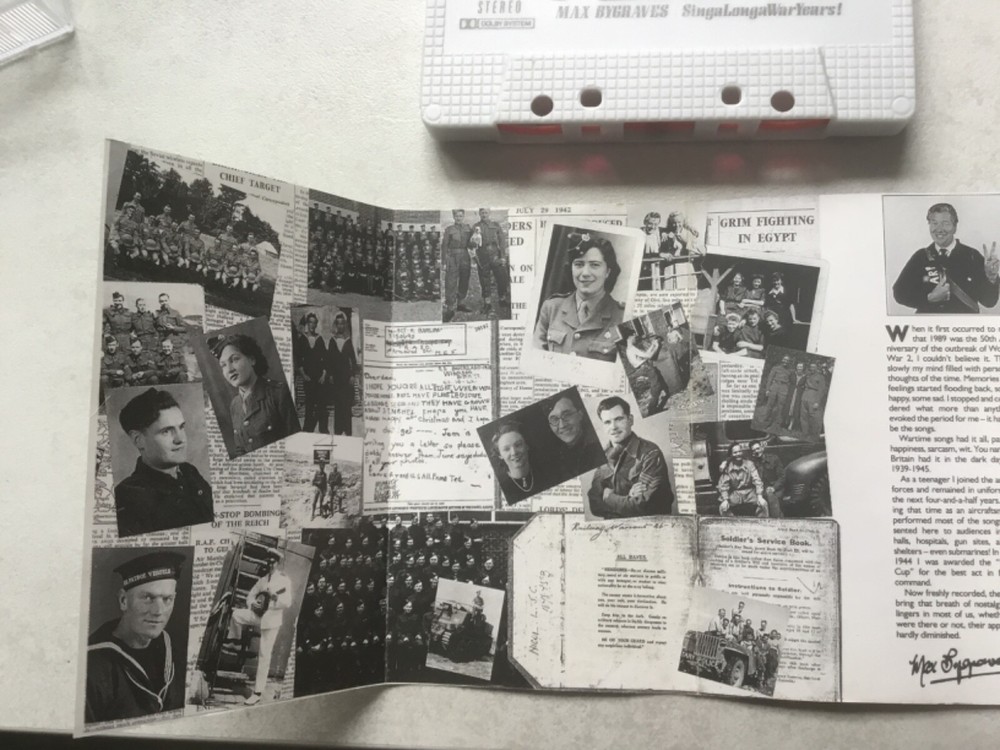 MAX BYGRAVES - SINGALONGA WAR YEARS VOLUME 2 - CASSETTE