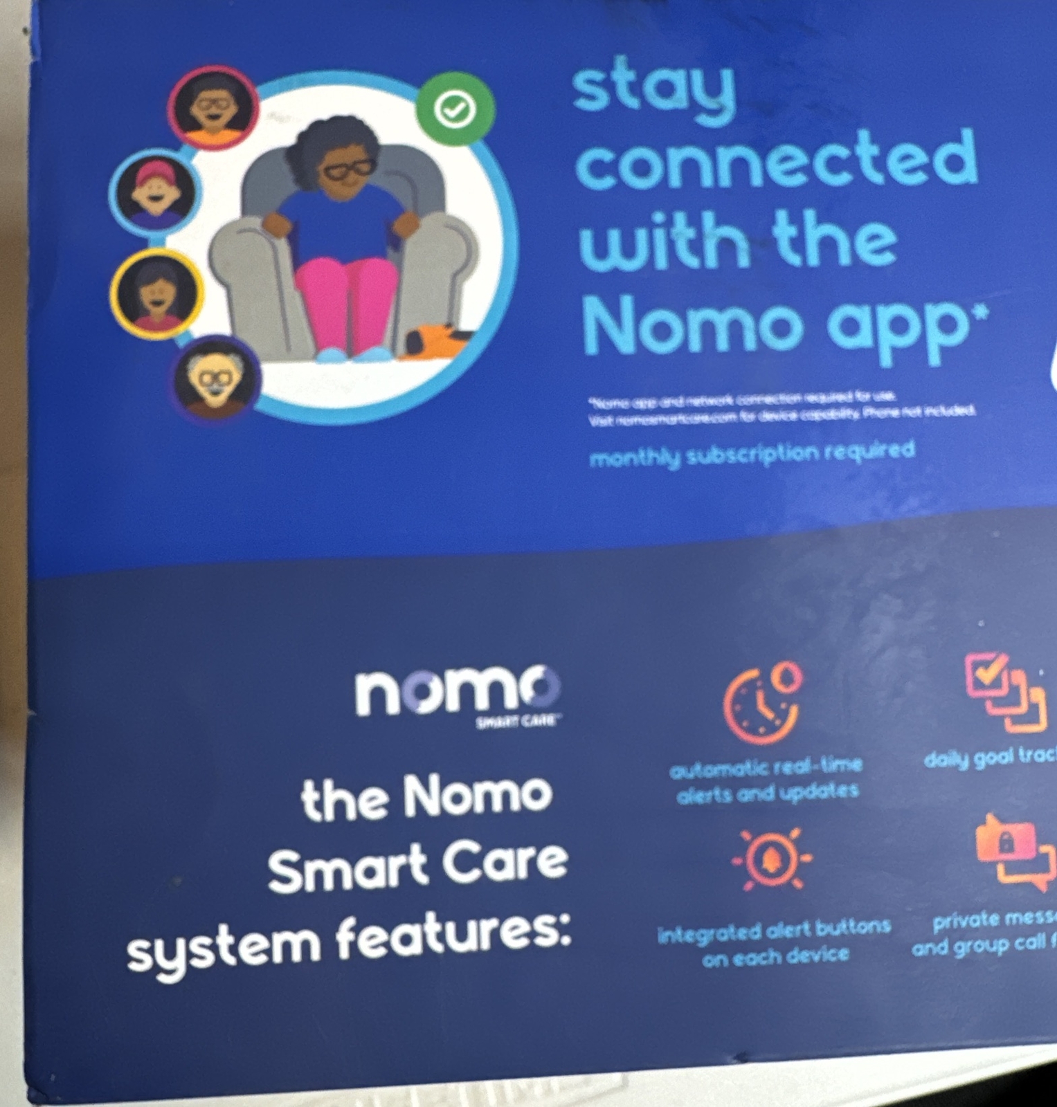 Nomo Smart Care - Smart Care Essential Care Kit - Easy set-up, real-time remo...
