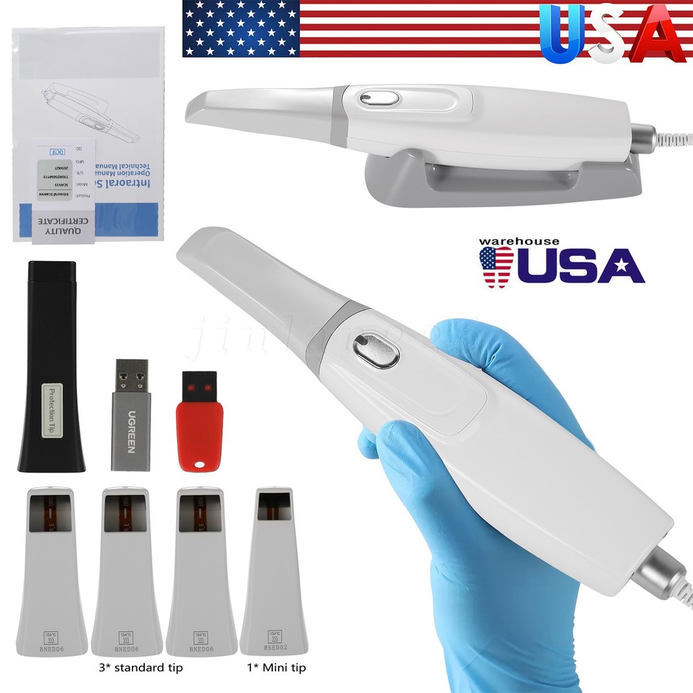 Dental Intra-oral Scanner 3D With Software w/Scanning Software