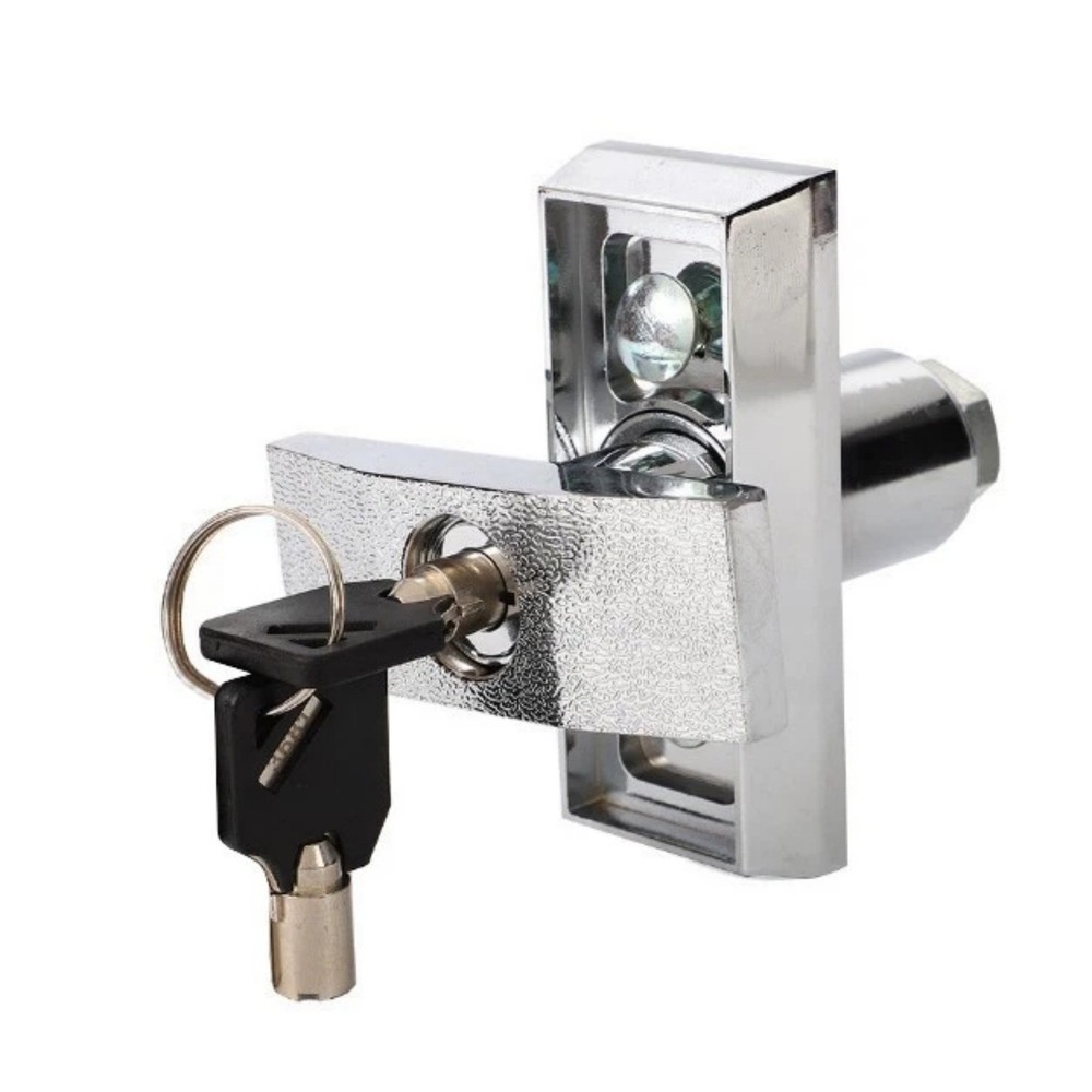 Zinc Alloy T Type Lock with Keys for Water Vending Machine Arcade Game Security