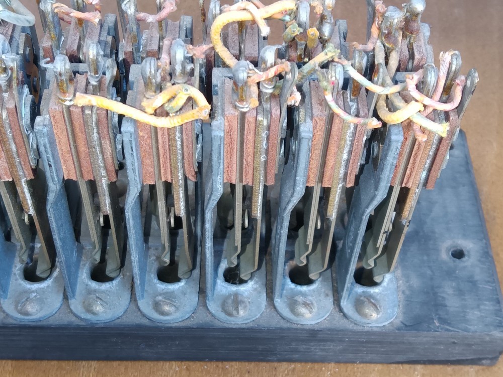 Vintage 60 PLUS Position Patch Bay Racks Radio station pulls