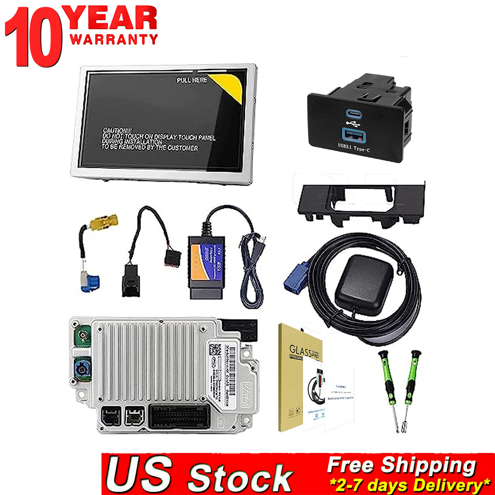 OEM SYNC 2 to SYNC 3 3.4 Upgrade Carplay Kit Fit for Ford Sync3 NA223 Navigation