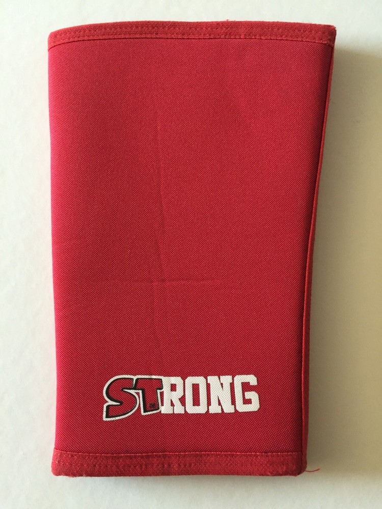 STRONG Lifting LEFT Knee Sleeves Pair Support & Compression Weightlifting LARGE