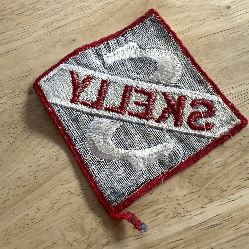 Vintage Skelly Gas Patch. Embroidered Uniform Patch.