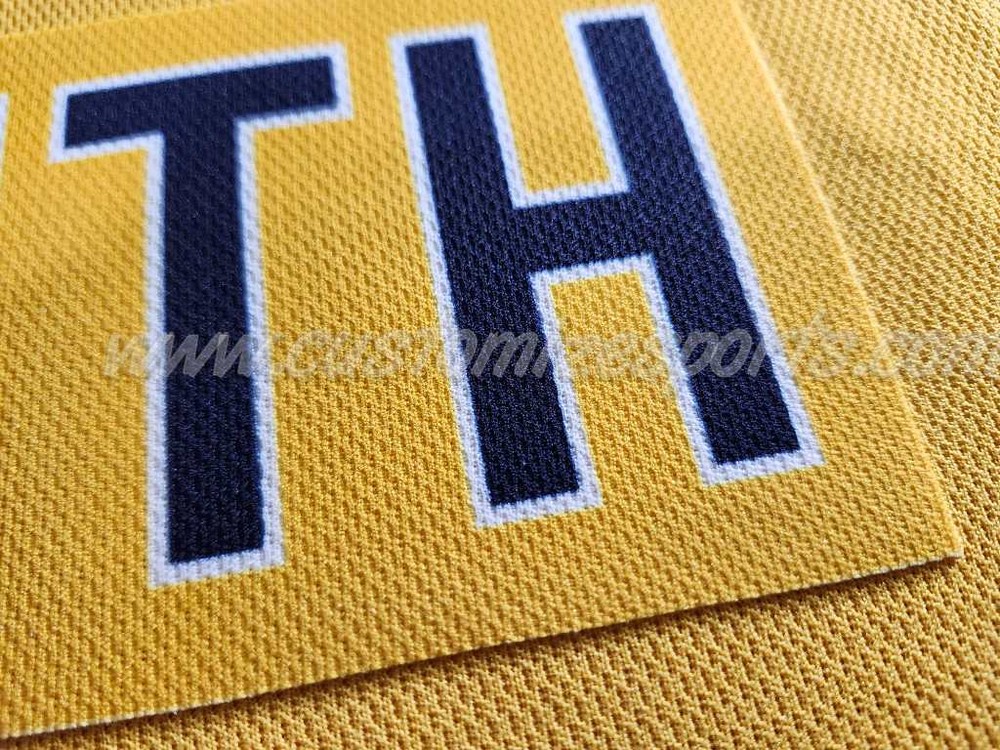 Nashville Predators Customized Number Kit For 2017-Present Home Uniform