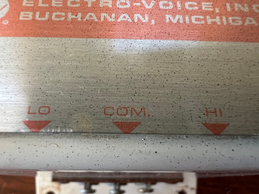 ELECTRO-VOICE CROSSOVER NETWORK MODEL X36 16 OHMS WORKS!