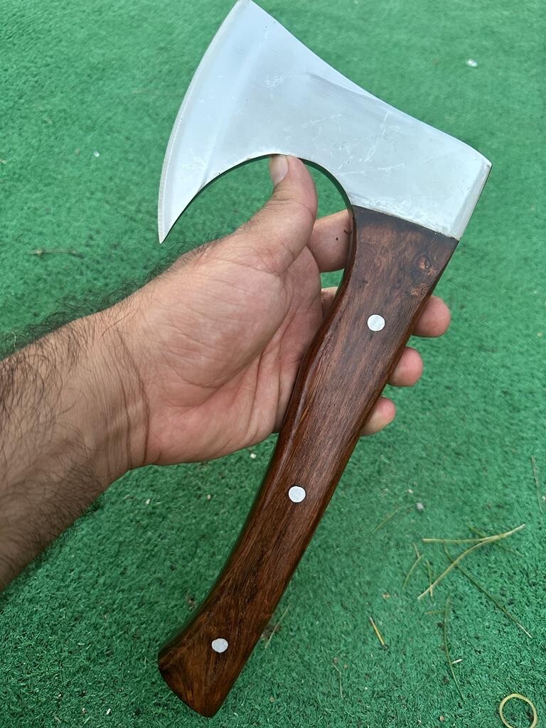 EDC Handmade Axe Wood Cutting, Throwing , Hunting, Camping, Survival & Outdoor