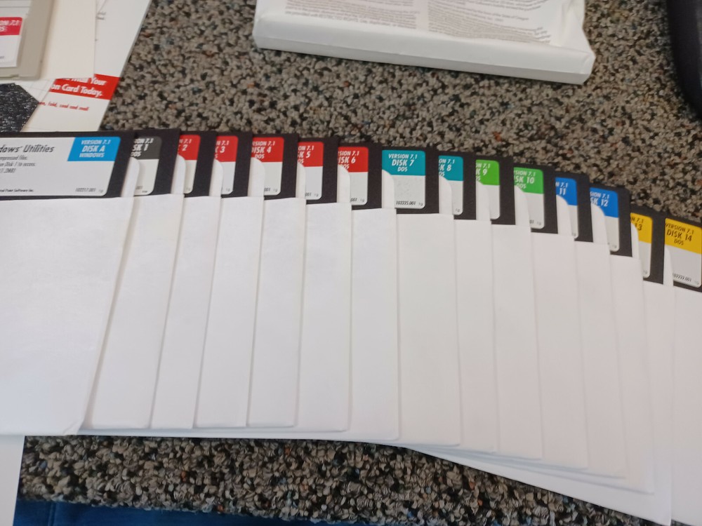 Vintage Central Point PC Tools Utility Software 7.1