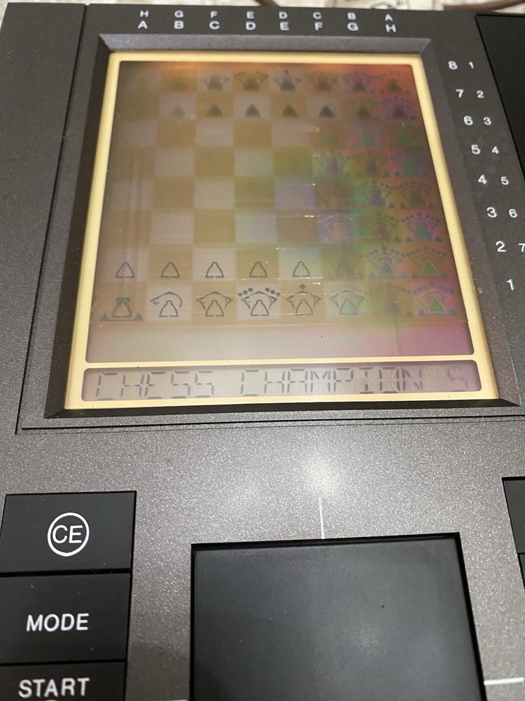 SciSys Chess Champion Mark V. World Champion 1981 Microcomputer. Working.