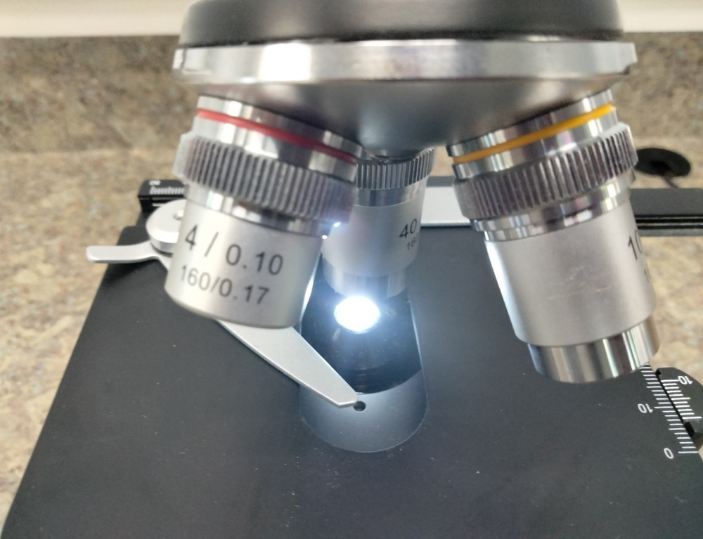 MI-4100LMS Home Iris Diaphragm Microscope Home Science Tools