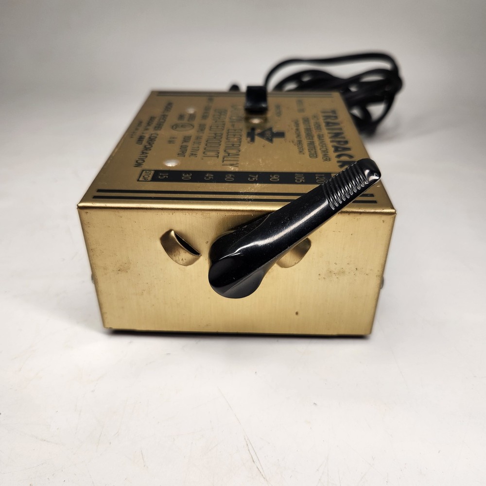 Trainpack Model 100 MRC Train Power Transformer Output 15VDC 7.5 Amp