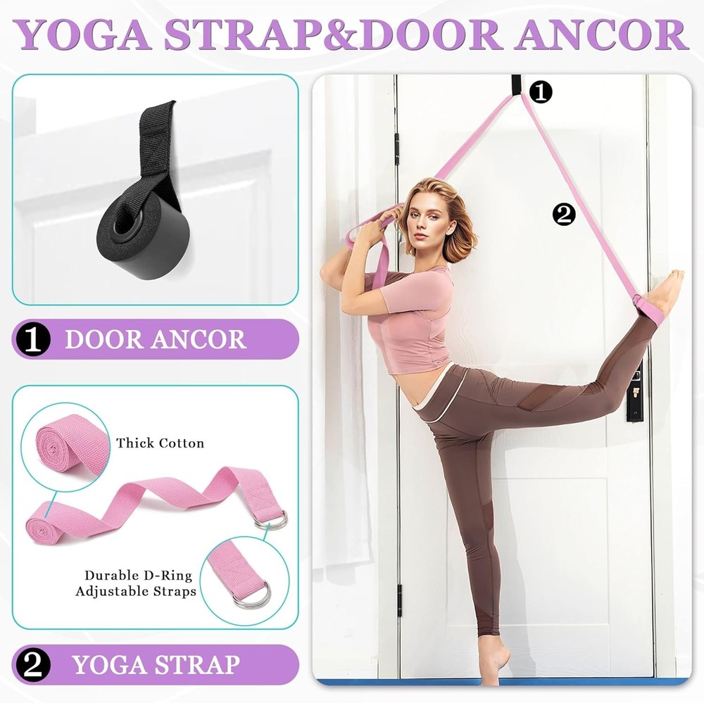Multi-functional yoga wheel set, including soft foam roller
