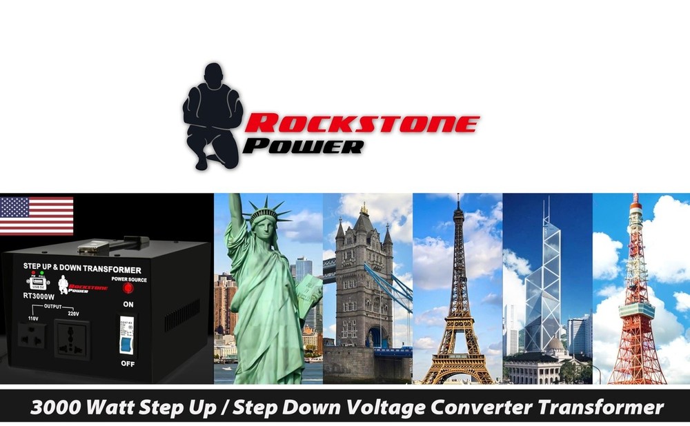 110V 220V Voltage Transformer 3000W Converter