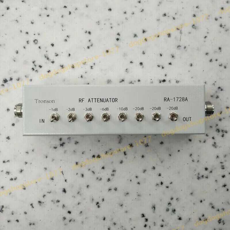 For Ham Radio Transmitter RA-1728A VARIABLE/ STEP ATTENUATOR 50 OHM 0- 82DB