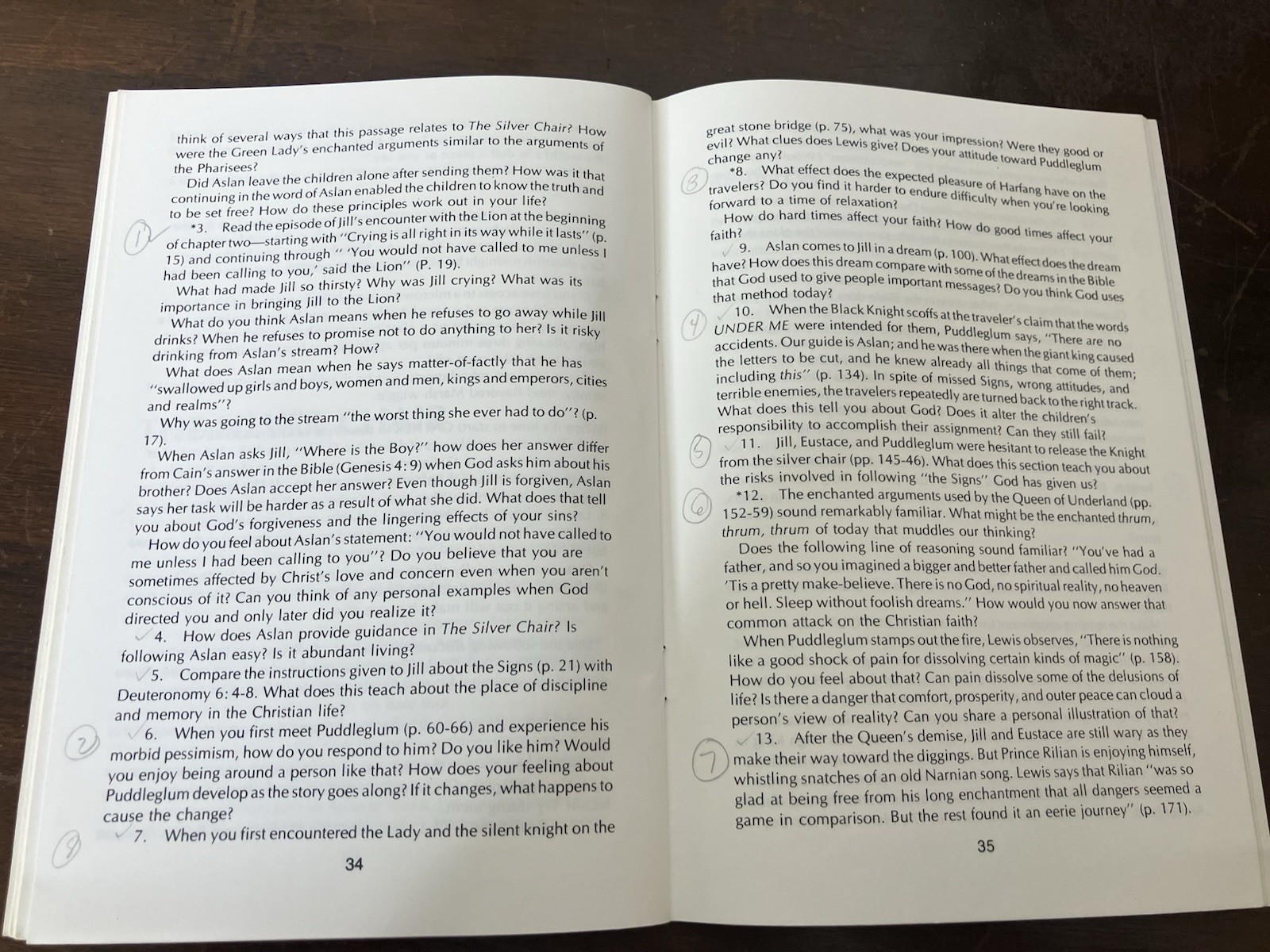 Vintage 1978 Voyage to Narnia Curriculum Set David C Cook C.S. Lewis Map Book +