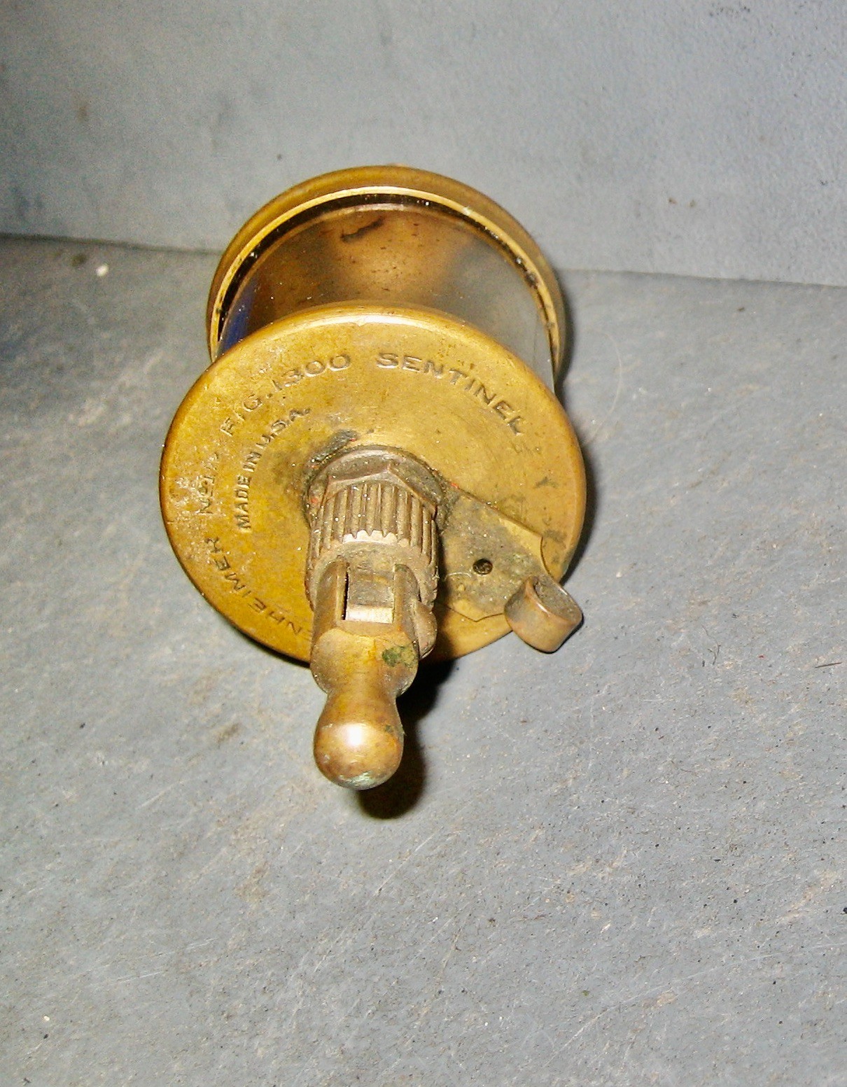 Lunkenheimer Brass Drip Oiler No. 1-1/2, Figure 1300 Sentinel, Hit & Miss Engine