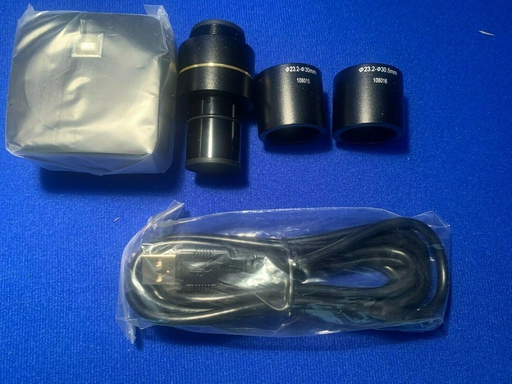 Digital 3.0MP USB 2.0 Color CMOS Microscope Camera with Reduction Lens