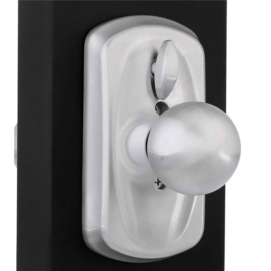 Schlage FE595CS V PLY 626 ORB Plymouth Commercial Keypad Entry & Flex-Lock, knob