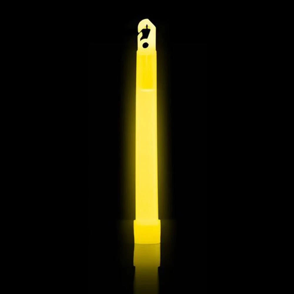 Cyalume 6" Tactical ChemLight - YELLOW, 12 Hour (10-Pack) Expire 08/2027