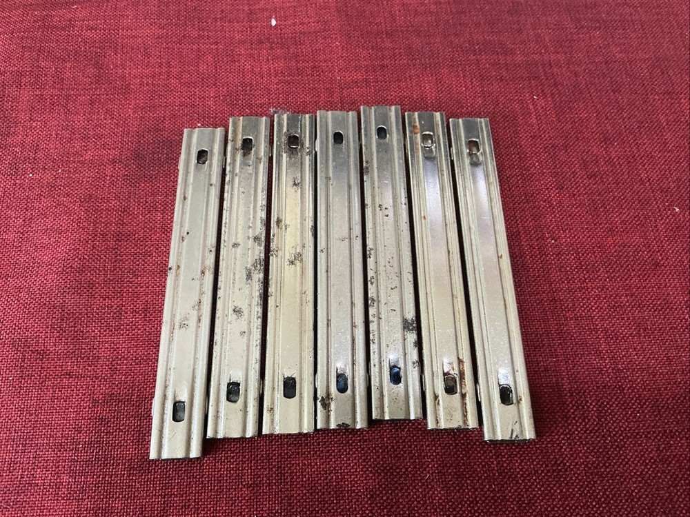 7 Mauser Original Broomhandle Pistol Stripper Clips - 7.63mm - 10 Rd.