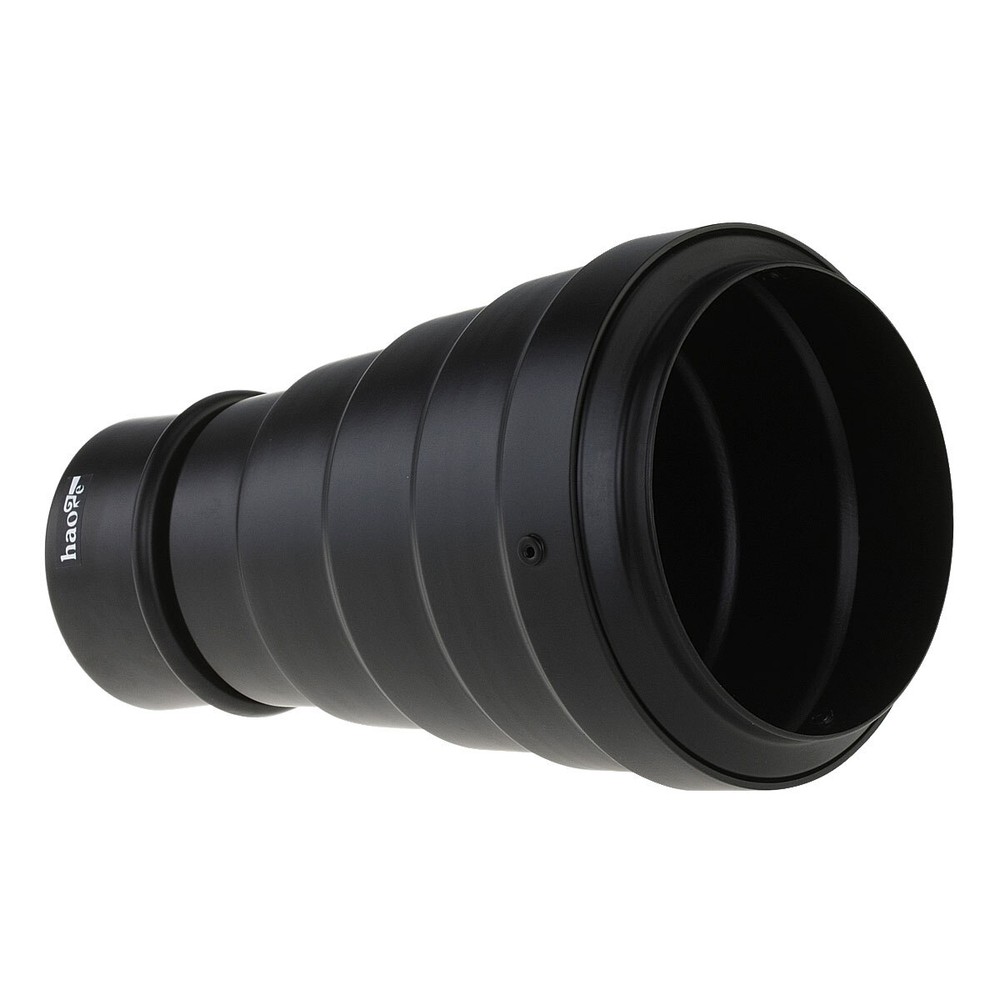 Pro Conical Snoot + Honeycomb Grid for Balcar Alienbees Mount Strobe Flash Light