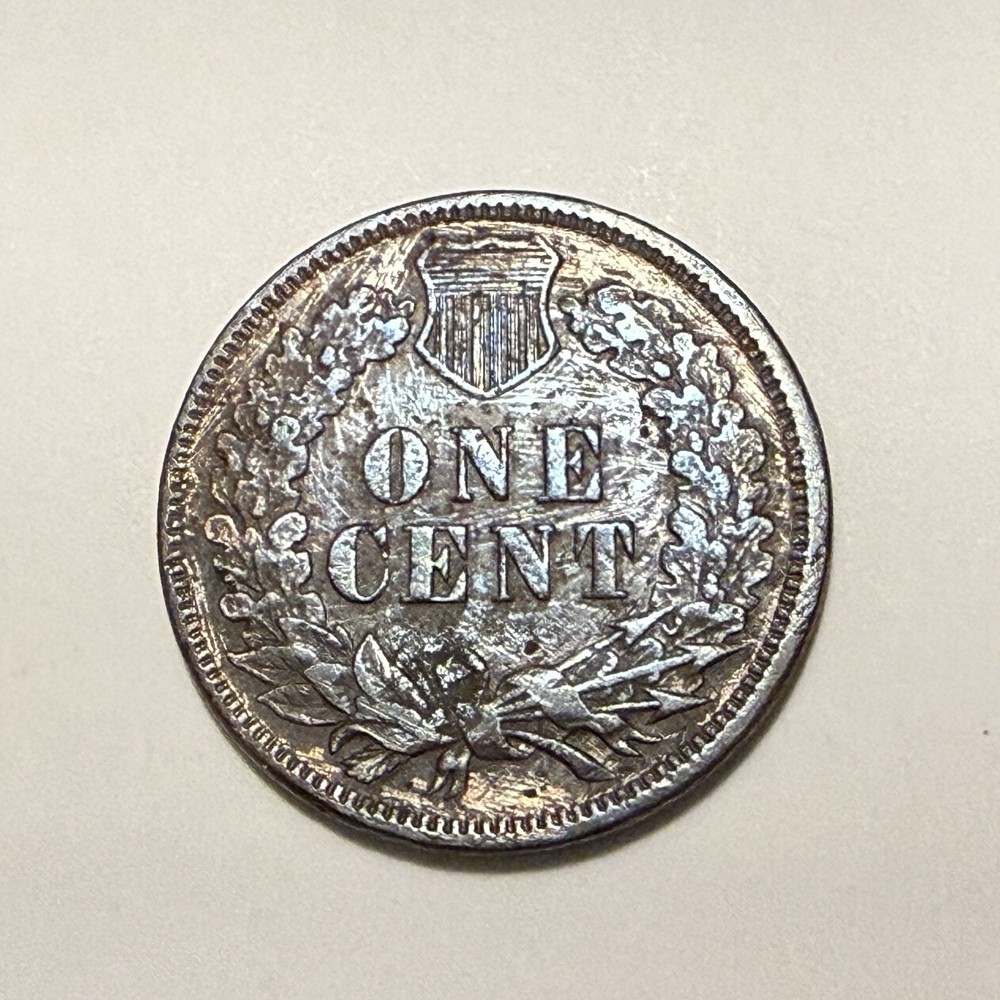 1875 Indian Head Cent - Choice VF Details